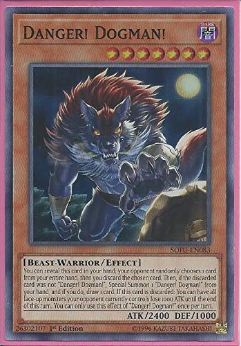 Yu-Gi-Oh! - Danger! Dogman! - SOFU-EN083 - Soul Fusion - 1st Edition - Super Rare