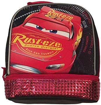 Cars 3 Lightning McQueen Rust-Eze Dual Compartment Lunch Bag