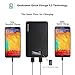 KMASHI 20000mAh Quick Charge 2.0 Portable Charger External Battery Power Bank Fast Charger