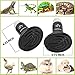Promondi Ceramic Reptile Heat Emitter Lamp 100W - Heater Bulb for Reptiles, Chicken Coop, Bearded Dragon, Terrarium & Brooder 