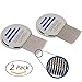 (2 Pack) Rainbow Combs- Stainless Steel  Style Fine Tooth Lice Comb, Effective Treatment to Remove Head Lice and Nits in Kids or Adults (peine para piojos y liendres)