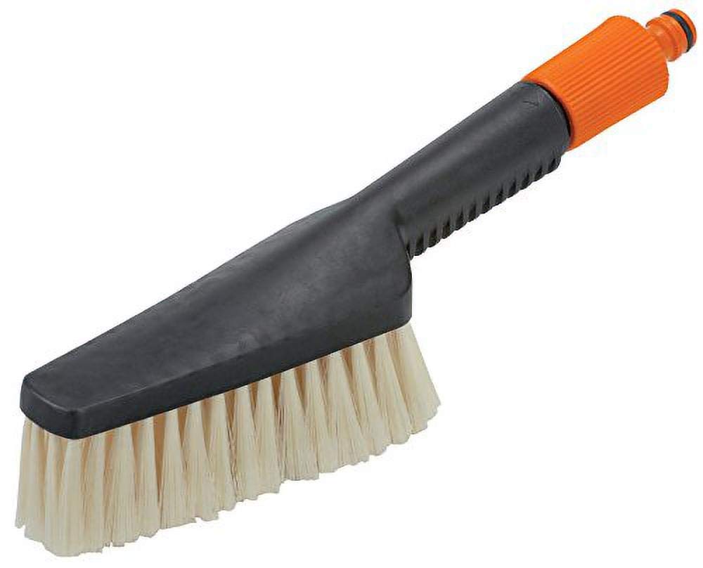 GARDENA Hand washing brush, small: Narrow power wand for hard to reach places, for sensitive surfaces, smooth regulation (987-20)