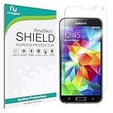 Galaxy S5 Screen Protector [Military-Grade] RinoGear Premium HD Invisible Clear Shield w/ Lifetime Replacements