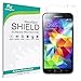 Galaxy S5 Screen Protector [Military-Grade] RinoGear Premium HD Invisible Clear Shield w/ Lifetime Replacements