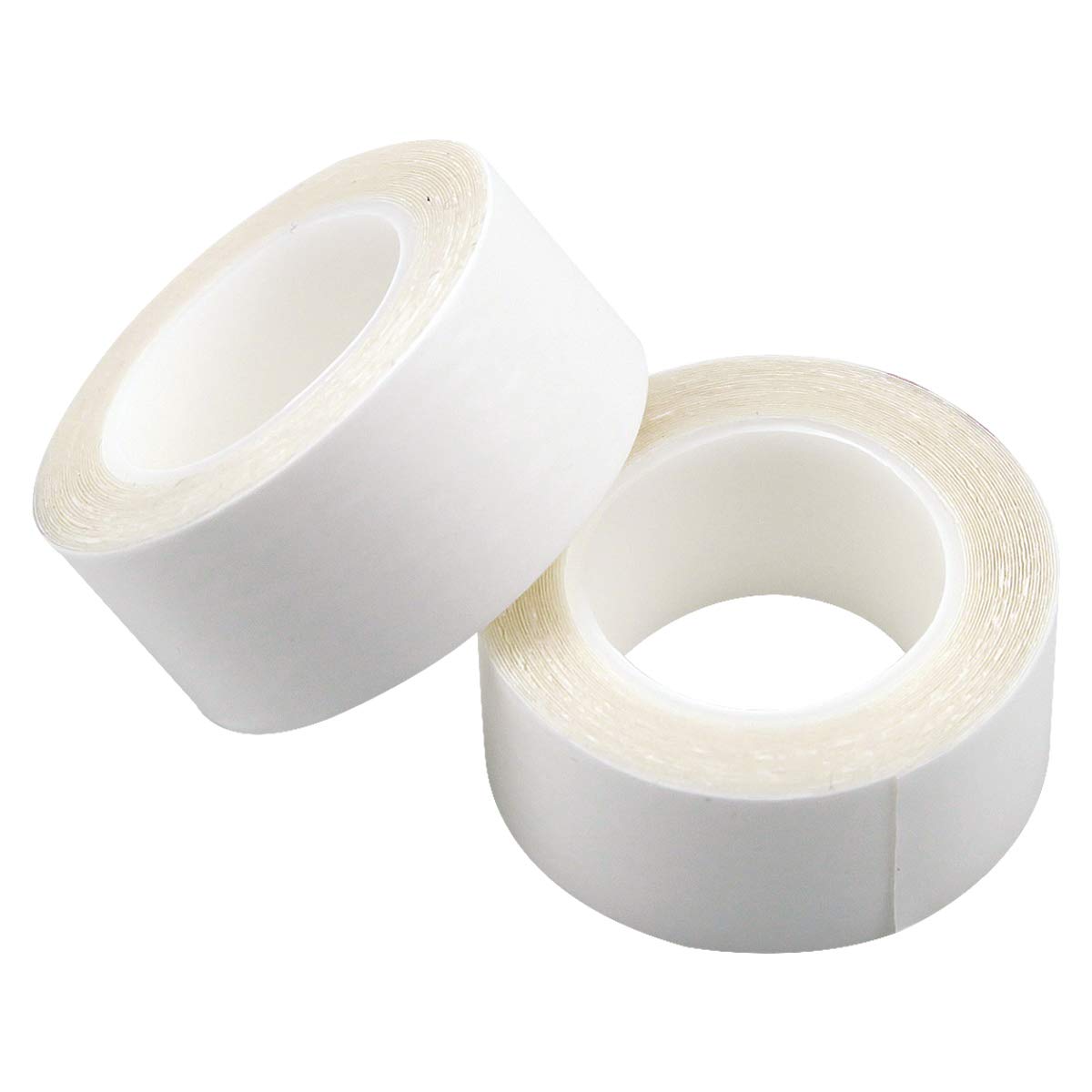 NATUCE 2 Rolls 6 Meters Double Sided Wig Tape, 20mm Hypoallergenic, Body Adhesive for Hair Extensions, Toupee