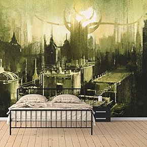 Wall Mural Dream World Removable Wallpaper Wall Sticker for Bedroom Living Room - 66x96 inches