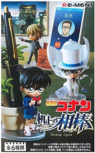Amazon Com Re Ment Miniature Japan Detective Conan Desktop Figure Set Blind Box 1 Pack Toys Games