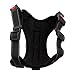 Heavy Duty Dog Harness Pet Leash Lead Set for Small Medium Large Dogs, Adjustable Reflective No-Pull Padded Puppy Dog Harness Collar Chest Vest with Handle Training Walking Leash