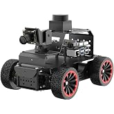 ROS2 Robot Car for Raspberry Pi 5 Programmable AI Vision Smart Robot Kit Ackermann Chassis, Lidar SLAM Mapping Navigation Path Planning Autonomous Driving, MentorPi A1 Without RPi