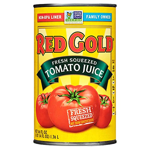 Red Gold Fresh Squeezed Tomato Juice, 46oz Can (Pack of 12) Pricepulse