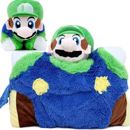 Buy Super Mario Brothers Luigi Cushion Pillow Pet Online At Low