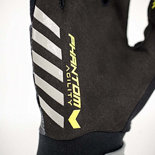 Valken Phantom Agility: Gloves - Grey/Black-2XL Black, XX-Large