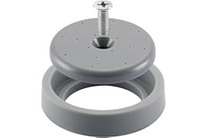 FIVIDXI Replacement B-24K B-0107 Pre-Rinse Spray Valve Repair Kit for T&S Brass, Commercial Sink Sprayer Spray Face Bumper and Screw Repair Part, Grey