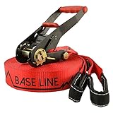 Slackline Industries Baseline Slackline Complete Kit With Tree Protection