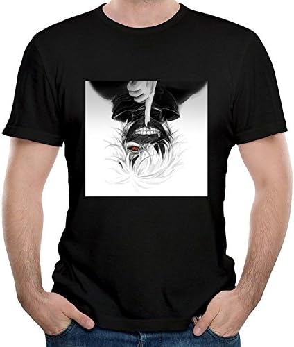 Krissry Men's Tokyo Ghoul Ken Kan Eki2 Fashion T Shirt Black Medium