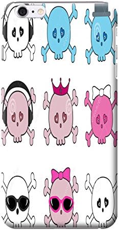 Hahalo Flower Rose and Cute Skull Pig Skull for Iphone 6 Cases