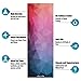 Aimerday Non Slip Yoga Mat Eco Friendly TPE Exercise Mat Premium Print 1/4 Inch Thick High Density Lightweight Pilates Mat with Carrying Strap for Floor Workout, Fitness & Hot Yoga 72