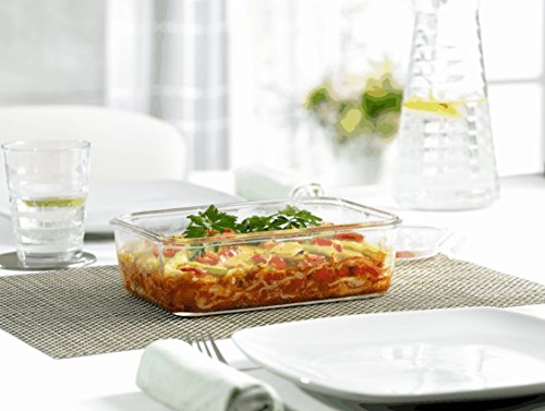 Clip & Close Glass Rectangle Storage Container - Thumbnail 3