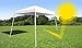 ezShade 10'x10' Angled Leg Canopy Sidewall -Blocks 99% UVA/UVB Keeps You Cooler, Doubles Your Shade & Instantly Attaches to Any Nylon/Poly 10' Angled Leg Canopy - Canopy Not Included