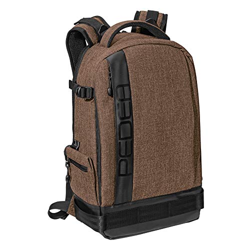 Pedea DSLR-Kamerarucksack Fashion Fotorucksack für Spiegelreflexkameras mit wasserdichtem Regenschutz und variabler…
