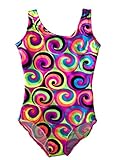 60's Swirls Tank Leotard