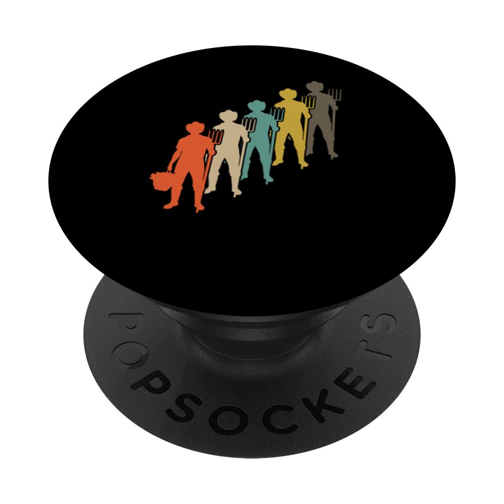 Gardening retro Garden Gardening PopSockets Swappable PopGrip