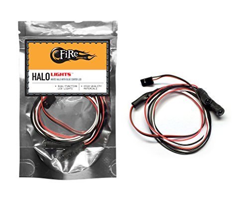 FireBrand RC• Halo LED Lights White w/Blue-White Center