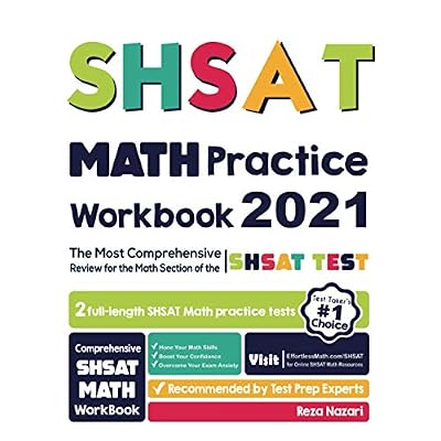 Comprehensive SHSAT Math Practice Workbook for Test Nepal | Ubuy