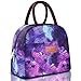 BALORAY Lunch Bag for Women Men Insulated Lunch Box for Adult Reusable Lunch Tote Bag for Work, Picnic or Travel (Purple Starry)