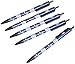 NFL New York Giants Disposable Black Ink Click Pens, 5-Pack