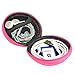 Earphone Headset Earbuds Hard Hold Case (Hot Pink)