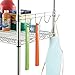 Alera ALE Hook Bars For Wire Shelving, Five Hooks, 24