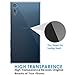 Qoosea Sony Xperia XZ XZs Case Crystal Clear Scratch Proof Transparent TPU Protective Cover Ultra Slim Lightweight Transparent Soft Gel TPU Silicone Case Cover for Sony Xperia XZ / XZs