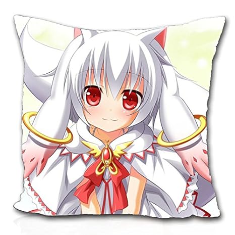 Animal Ears Red Eyes Mahou Shoujo Madoka Magica Anime Anime Boys