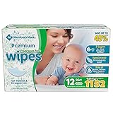 Member's Mark Premium Fragrance Free Baby Wipes (1152 ct.)