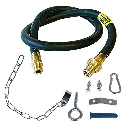 Universal Gas Cooker Connecting Hose, 1/2inch x 3 ft Amazon.co.uk