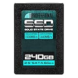 Inland Professional 240GB SSD 3D NAND SATA III 6Gb/s 2.5" 7mm Internal Solid State Drive (240G)