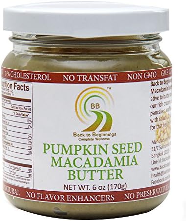 Back To Beginnings Pumpkin Seed Macadamia Butter 6 oz Pack of 1