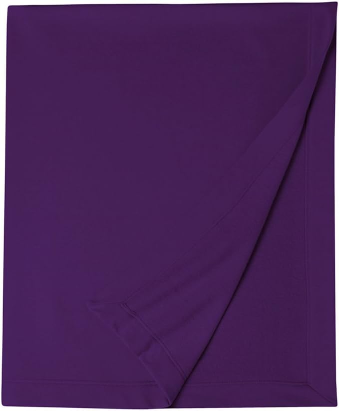 Gildan DryBlend Fleece Stadium BlanketPurplesizeO/S Amazon.co.uk