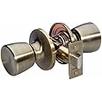 Master Lock TUO0405 Tulip Passage Door Knob, Antique Brass