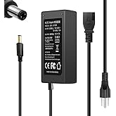 12V 5A DC Regulated Power Supply, AC 100-240V 50-60Hz to DC 12 Volts 5Amp, Power Adapter Cord Replacement with 5.5mm x 2.5mm Barrel Jack - Tip Center Positive