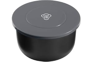 Silicone Lid Inner Pot Cover Accessories Compatible with Ninja Foodi Pressure Cooker and Air Fryer 6.5 Quart and 8 Quart, Grey,By SiCheer