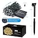 AMIR Solar Powered String Light 200 LED 8 Modes, 72 Feet Solar LED String Light, Solar Fairy Starry String Lights, Waterproof Solar Decoration Lights for Outdoor, Gardens, Party (Warm White)