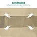SunPatio Outdoor Patio Sofa Cover, Heavy Duty Deep Seat Sofa Cover, Large Couch Cover, Patio Furniture Sectional Cover with Waterproof Sealed Seam, All Weather Protection, 80
