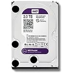 WD Purple 2TB Surveillance Hard Disk Drive - 5400 RPM Class SATA 6 Gb/s 64MB Cache 3.5 Inch - WD20PURZ