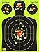 Splatterburst Targets - 18 x 24 inch - Silhouette Splatter Target - Easily See Your Shots Burst Bright Fluorescent Yellow Upon Impact - Made in USA