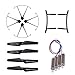 Hooray Service Original CW / CCW Motor & Propeller & Propeller Guard & Landing Skid Set Spare Parts for JJRC H31 RC Quadcopter