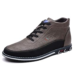 mitvr Men's Casual Dress Boots Motorcycle Boots