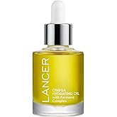 Lancer Skincare Omega Hydrating Oil with Ferment Complex, Daily Facial-Oil Moisturizer Serum with Turmeric, 1 Fluid Ounce