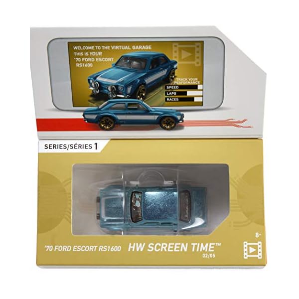Hot Wheels FXB41 iD Die-Cast 1:64 70 Ford Escort RS1600 – Bild 6